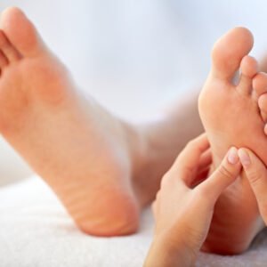 Reflexology foot massage